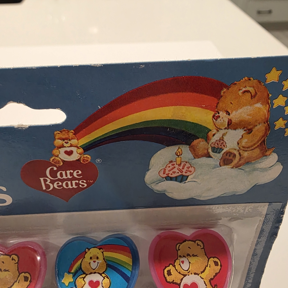Vintage 1983 Care Bears Party Favours Sealed Collectible Set - Picture 4 of 8